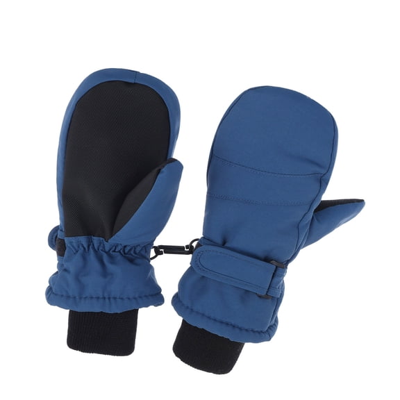Generic 1 Pairs Children'S Wind-Resistant Ski Gloves Thermal Insulated Gloves For Kids Baby Boys Girls Waterproof Snow Gloves Outdoor Warm Ski Mittens