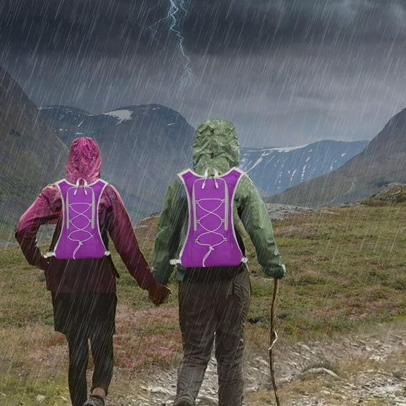 Generic 1 Pcs Waterproof Running/cycling Backpack Durables Nylon Material With Night Reflective Large Capacity Multi-layer Storage Backpack