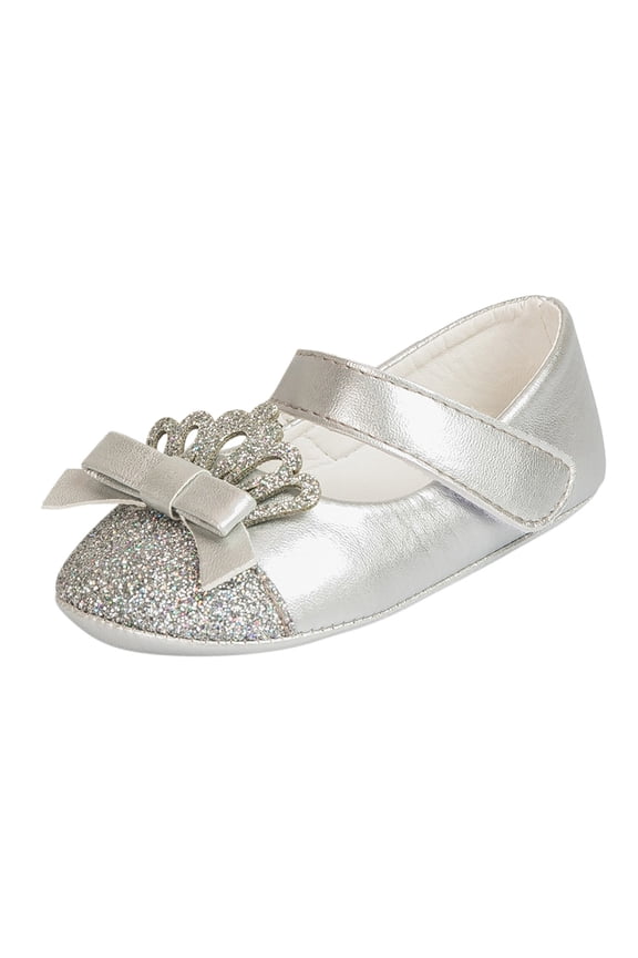 1 Year Old Girl Shoes Baby Shoes 9 Months Girls Fashion Crown Princess Shoes Small Shoes for Babies Toddler Shoes