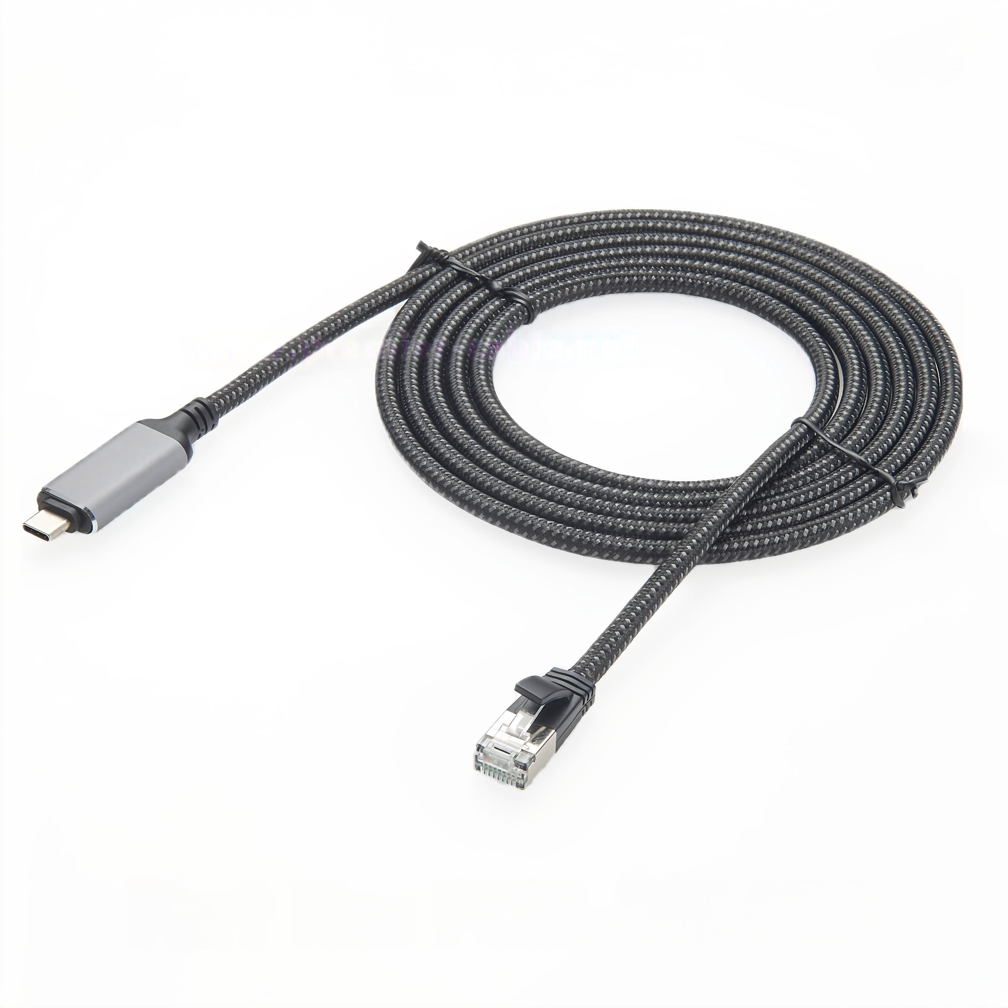 Generic 10/100/1000Mbps USB C to Ethernet Cable USB 3.1 Type C to RJ45 Gigabit LAN Network Converter Adapter Cable CAT6 Cable for Laptop