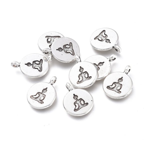 Generic 10 Pcs Tibetan Style Alloy Charms DIY Jewelry Making Charm Pendants