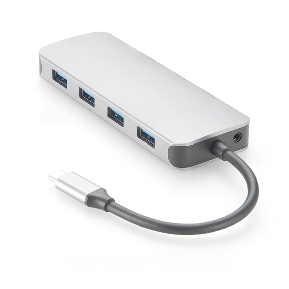 Generic 11 In 1 USB C Docking Station Hub USB 3.1 Splitter Multiport Adapter with 4K@30Hz HDMI 1.4 VGA 1000Mbps RJ45 100W