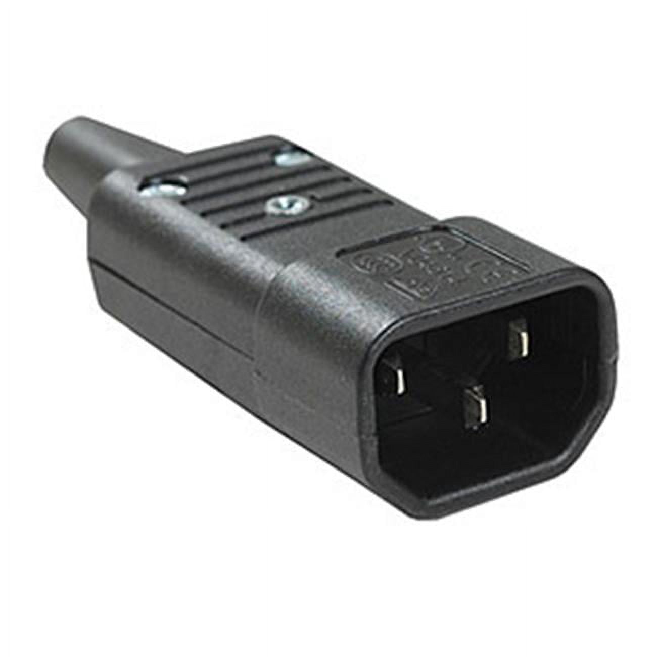 Generic Iec C14 Power Cord Plug Connector - Walmart.com