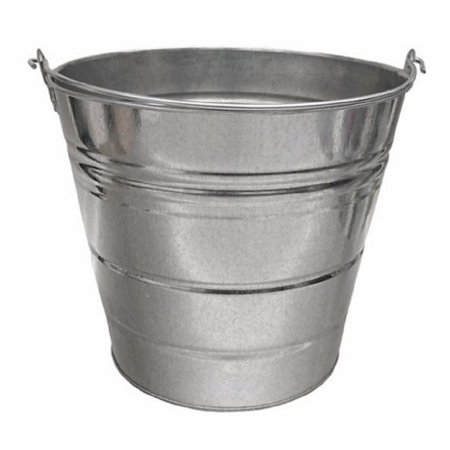 Generic 1212GS Durable 12 Quarts Capacity Multipurpose Galvanized Steel Pail