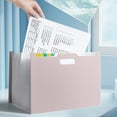 thumbnail image 1 of Generic 13 Pockets Accordian File Organizer Expanding File Folders, Portable Letter A4 Size Filing Box,Plastic Monthly Receipt Document Organizer,Expandable Accordion Folder with Colored A-Z Tabs, 1 of 7