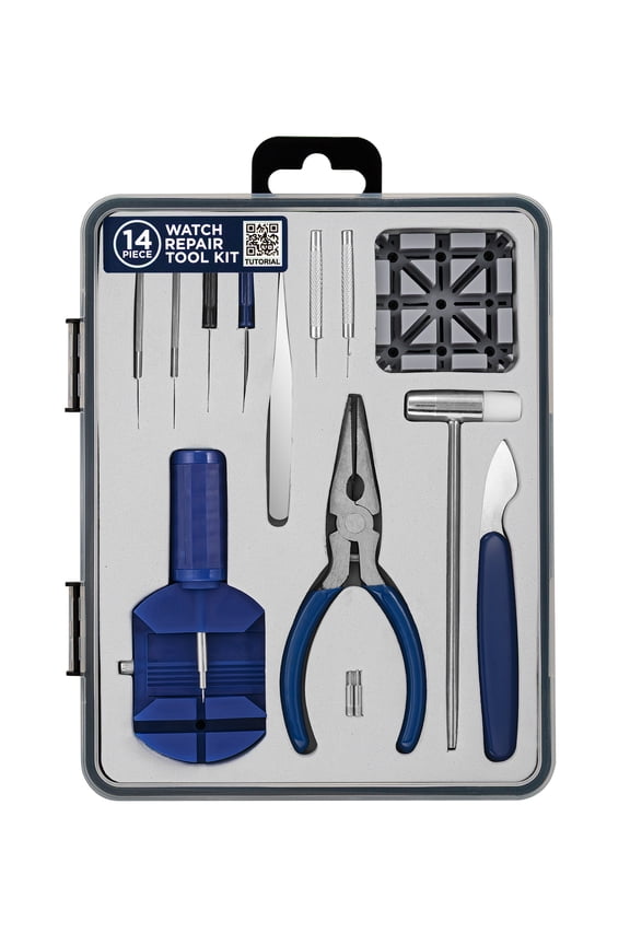 Generic 14 Piece Watch Repair Tool Kit