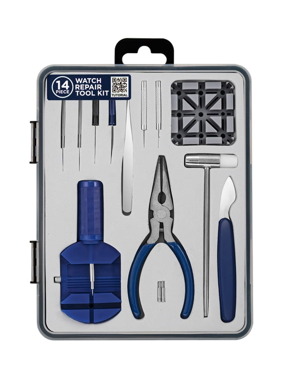 Generic 14 Piece Watch Repair Tool Kit