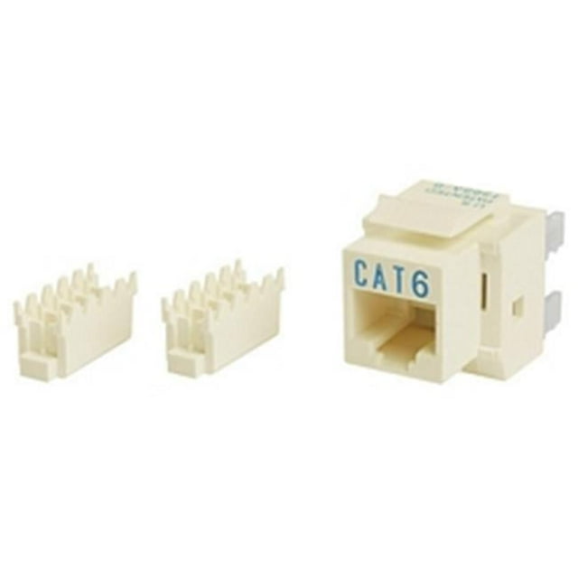 Generic 180 0662 CAT6 8p8c Keystone Panel Jack- Beige