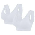 thumbnail image 1 of Generic 2PC Lace Bralettes for Womens Padded Deep V-Neck Wireless Bra Floral Sexy Comfort Everyday Bra, 1 of 6