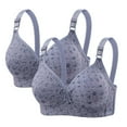 thumbnail image 1 of Generic 2PC Push Up Bra for Women No Underwire Uplift Sculpting T-Shirt Bra Full Coverage Bra Everyday Bra, 1 of 4