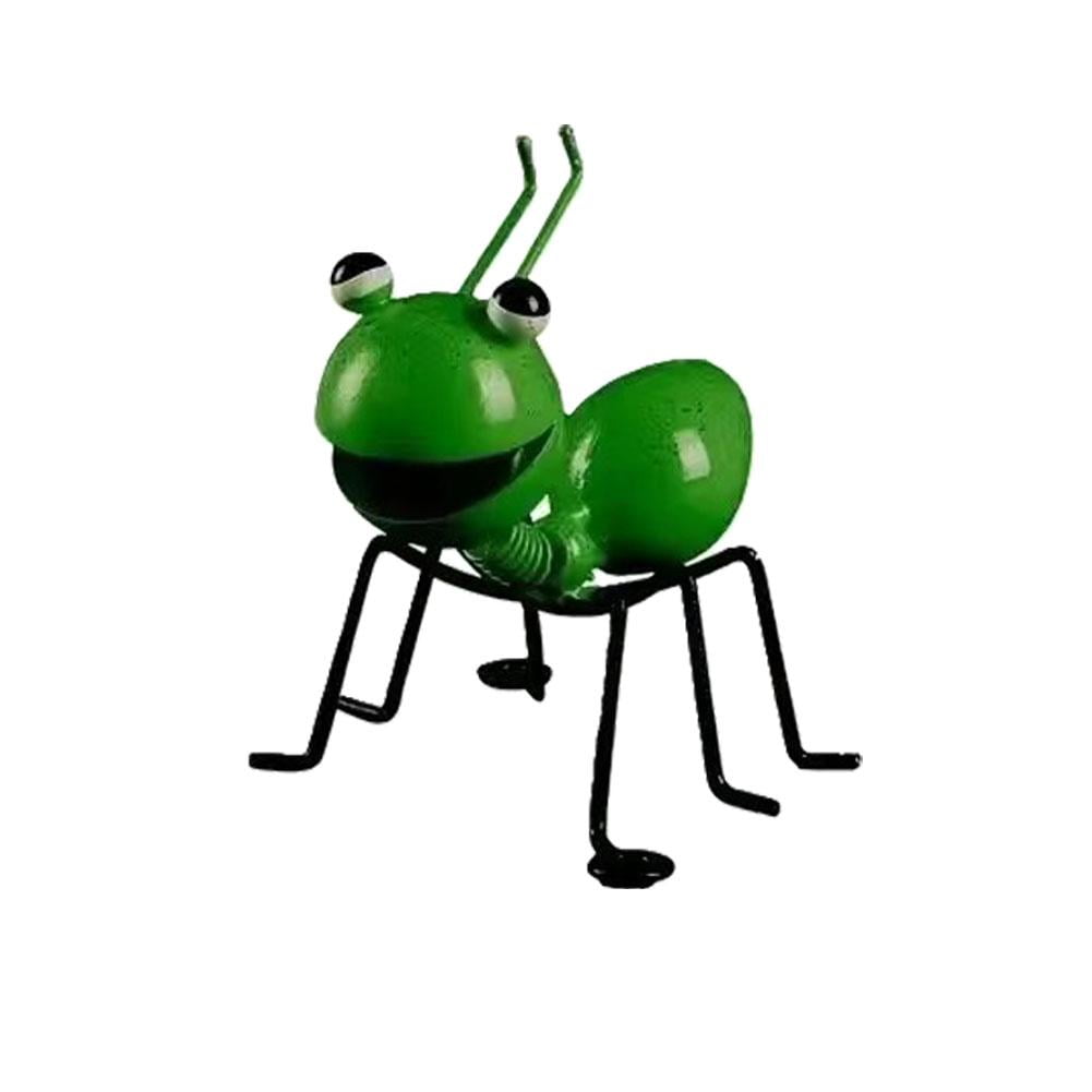 Creative Iron Ant Wall Decor - Colorful Metal Insect Art For Garden & Home (Blue)