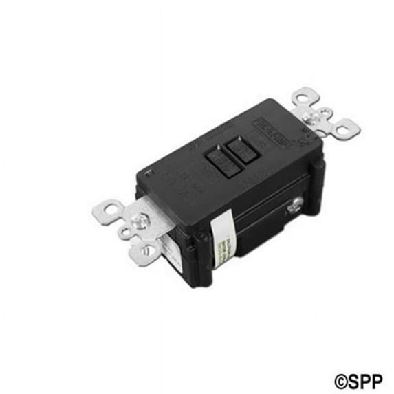 Generic 6590-BLK 115V 20A GFCI Leviton Dead Front - Black