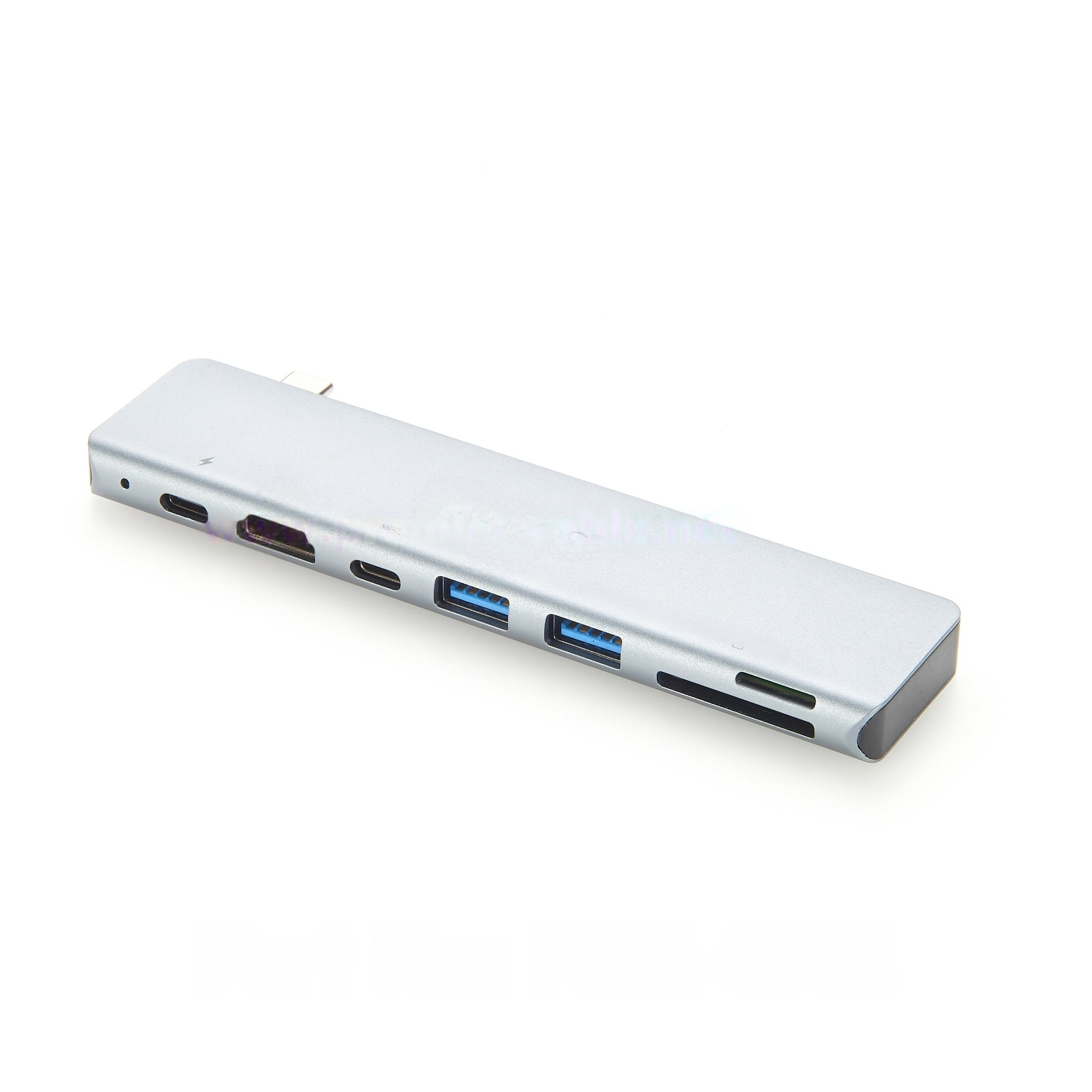 Generic 7 In 1 USB C Hub USB C Docking Station to HDMI 1.4 4K@30Hz 100W Fast Charging SD/TF Card Reader