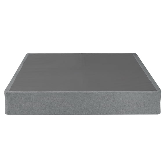 Generic 9 in. Twin Folding Mattress Box Spring Foundation Base - Polyester, Metal Frame