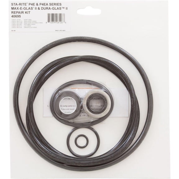Generic 90-538-2038 Pump O-Ring/Seal Kit Sta-Rite Dura/Max-E-Glas II