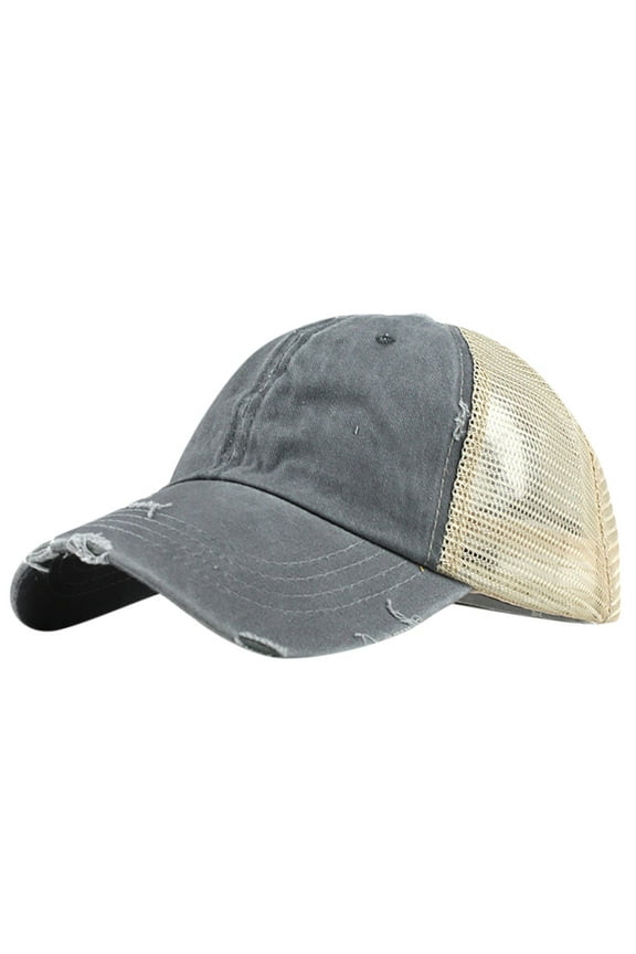 Adjustable Pony Baseball Hat with Hole, Ponytail Hats for Women, Breathable Sports Hat, Ponytail Hat for Ladies