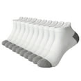 thumbnail image 1 of Generic Athletic Socks Cushion Running Socks Performance Breathable Crew Socks Outdoor Sports Socks for Men 5 Pairs-Short, 1 of 5