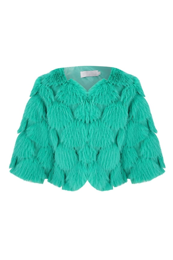 Children'S Hooded Quilted Jacket For Cold Weather Toddler Baby Kids Girls Sweater Furry Top Winter Windproof Thicken Coat Warm Outerwear Jacket Thick Wool Down Warm Jackets