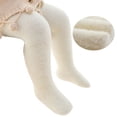 thumbnail image 1 of Generic Baby Girls Soft Warm Winter Tights Stocking Cotton Toddler Full Length Pants Tights Children Leggings Pantyhose（3-6 Months White）, 1 of 4