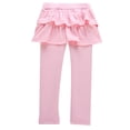 thumbnail image 1 of Generic Baby Girls' Solid Color Leggings Toddler Kids Girls Fashion Streak Wide Pinstripe Wide Leg Pants Spring Summer And Autumn Casual Pants, 1 of 6