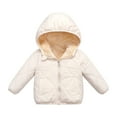 thumbnail image 1 of Generic Girls' Windproof Hooded Down Jacket For Fall And Winter Baby Girls Winter Coats Toddler Outerwear Snow Jackets Boys Warm Clothes Thick Wool Down Warm Jackets, 1 of 7