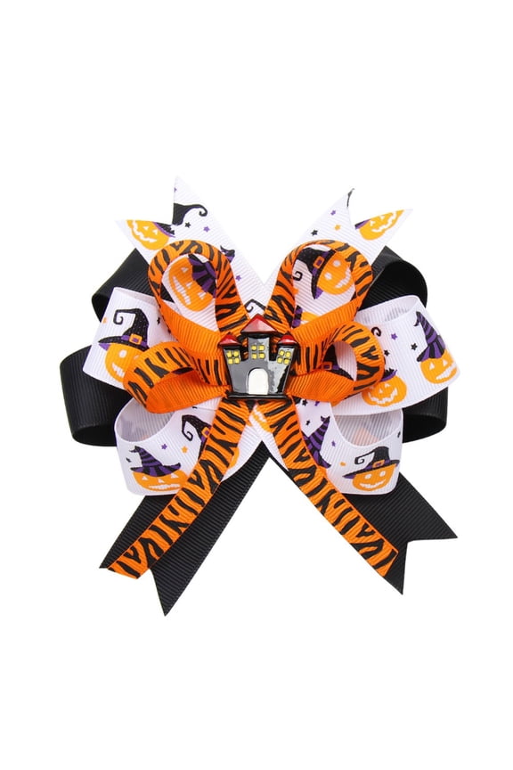 Baby Kids Halloween Headwear Party Decoration Hair Clips Accessory for Holiday Christmas Halloween Party(One Size Off-White)