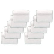 Generic Baseboard Cleaning Replacement Pads – 10-Pack Microfiber Wet/Dry Use for Home and Office