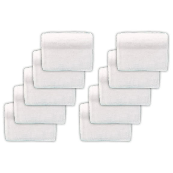 Generic - Baseboard Cleaning Wet - Dry Use for Home/Office 10 x Replacement Pads of Microfiber