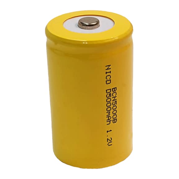 Generic Battery NiCd D5000mAh 1.2V replacement battery (rechargeable)