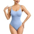 thumbnail image 1 of Generic Bodysuit for Women Tummy Control Shapewear Body Shaper Seamless Spaghetti Strap Leotards, 1 of 7