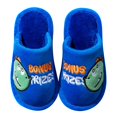 thumbnail image 1 of Generic Boy Christmas Slippers Dinosaur Slippers For Girls Boys Slippers Kids Comfy House Slippers Bedroom Slippers Winter Warm Indoor Home Shoes Clearance Shoes(9.5-10 Years,Blue), 1 of 8