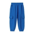 thumbnail image 1 of Generic Boys Cargo Pants for Fall Fashionable Solid Trousers Comfortable Durable Casual Wear for Toddlers and Children 3-4 Years, 1 of 5