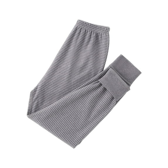 Generic Boys Girls Middle Large Children Fall And Winter Warm Pants Thickening Fall Pants Bottoms for Cute Casual Soft Comfortable Breathable(9-10 Years,Dark Gray)