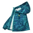 thumbnail image 1 of Generic Boys Girls Rain Jacket Lightweight Waterproof Kids Water Resistant Cotton Raincoat Graphic Print for 3-15 Years, 1 of 4