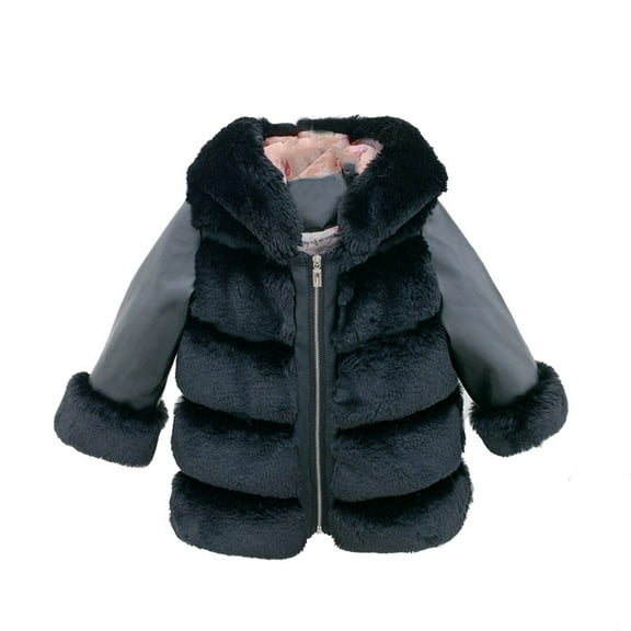 Generic Boys Knitted Coat for Children Kids Girls Coat Winter Windproof Thicken Coat Jacket Child Warm Button Outerwear