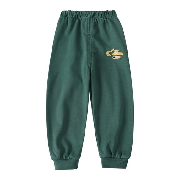 Generic Boys Pants Casual Breathable Unisex Casual Sports Pants Kid's Cotton Blend Fitness Pants Basic Track Pants for Baby 