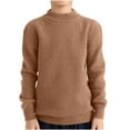 thumbnail image 1 of Generic Boys Thermal Shirt Wool Fleece Lined Kids Long Sleeve Undershirt Baselayer Warm Underwear Top Long Winter 4-16 Year, 1 of 5