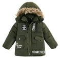 thumbnail image 1 of Generic Boys' Windproof Hooded Cotton Jacket Children Winter Boy Jacket Coat Hooded Coat Fashion Kids Warm Clothes Jacket Boys Coat&jacket Winter Baby Boys Girls Warm Hooded Jacket, 1 of 8