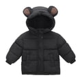 thumbnail image 1 of Generic Boys' Windproof Hooded Cotton Jacket Children's Down Padded Jacket Short Winter Padded Jacket For Boys And Girls In Children's Coat Baby Padded Jacket Long Sleeve Fall Winter Warm Coat, 1 of 8