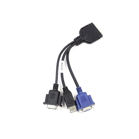 Generic Brand for SuperMicro CBL-0218L 11.5CM KVM SUVI 36Pin to 9Pin 15Pin 2USB Adapter