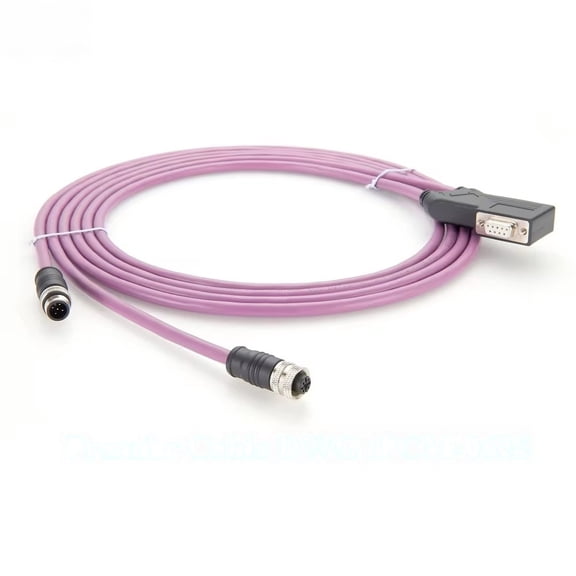 Generic CAN Bus CANopen PLC adapter 35 DB9 to M12 A Code 5Pin Cable for Gateway to Fieldbus Compatible with SUBCON-PLUS-CAN/35/PG/M12
