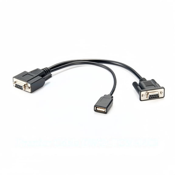 Generic CAN Bus LIN Bus Data Logger Cable D-Sub DB9 Female to Female and USB A Female Cable with power supply for USB WiFi router