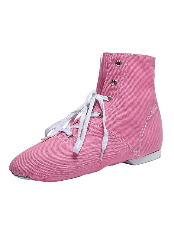 Canvas Jazz Dancing Sneakers Ballet Dance Boots for Girls Boys (Toddler/Little Kid/Big Kid) Soft Soled Shoes