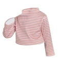 thumbnail image 1 of Generic Children Kids Boys Girls Warm Hoodie Striped Single Undercoat Thick Long Sleeved T Shirt Top Comfortable Breathable Autumn Winter Clothes for Home Indoor Outdoor, 1 of 9