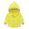thumbnail image 1 of Generic Children'S Lightweight Long Sleeve Coat Kids Long Sleeve Windbreaker Toddler Boys Girls Winter Coat With Pocket Hooded Jacket Zipper Windproof Outwear Baby Toddler Boys Girls Winter Coats, 1 of 4