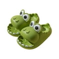 thumbnail image 1 of Generic Children S Slipper Socks Toddler Kids Boys Girls Cartoon Cute Beach Water Non Slip Slippers Shoes for Casual Soft Comfortable Shoes(5.5-6 Years,Green), 1 of 3