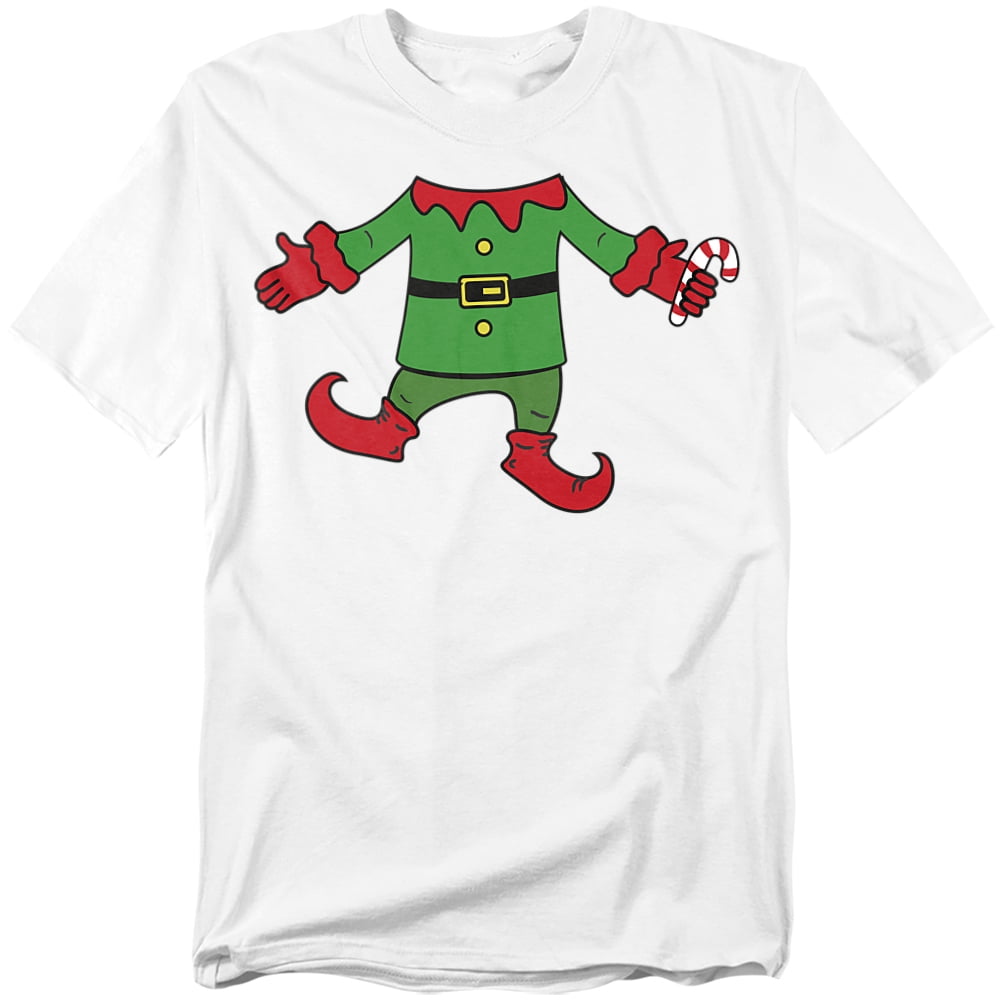Generic: Christmas T-Shirt Christmas Elf Body Unisex Graphic Tee For Men & Women