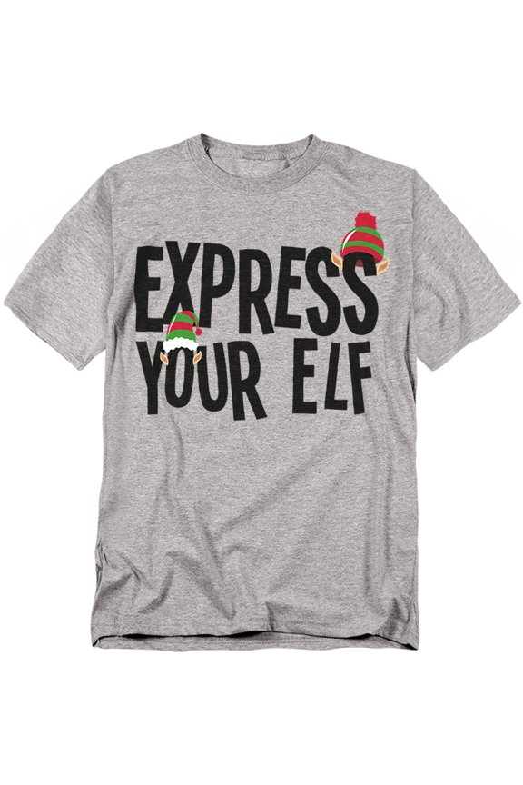 Generic: Christmas T-Shirt Express Your Christmas Elf Unisex Graphic Tee For Men & Women