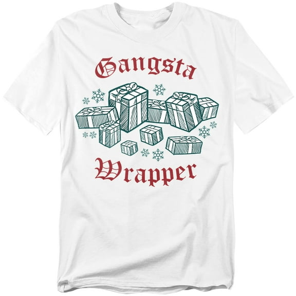 Generic: Christmas T-Shirt Gangsta Wrapper This Christmas Unisex Graphic Tee For Men & Women