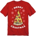 thumbnail image 1 of Generic: Christmas T-Shirt Merry Christmus Christmas Pizza Unisex Graphic Tee For Men & Women Red&nbsp;, 1 of 7